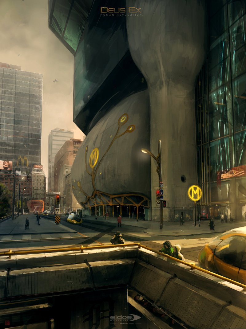 Illustration for article titled More of Deus Ex: Human Revolution's Amazing Concept Art